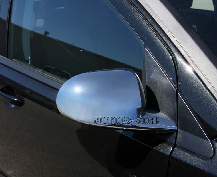 07 08 09 2010 Dodge Caliber Chrome Mirror Covers Caps